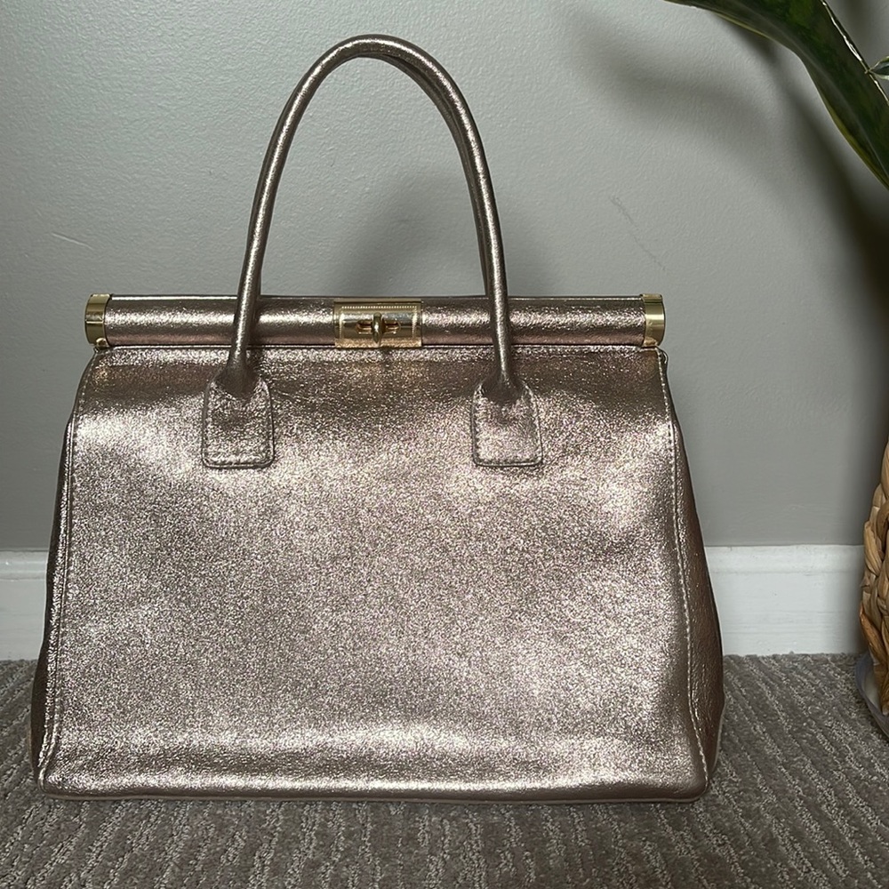 Vittoria Pacini Genuine Leather Italian Handbag